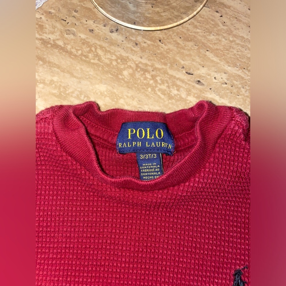Polo Ralph Lauren Toddler Boy Long Sleeve Shirt - Picture 5 of 6